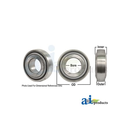 Disc Bearing; Spherical, Round Bore, Pre-Lube 4 X4 X2